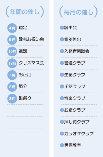 松寿苑　行事紹介