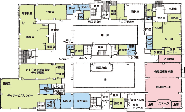 特別養護老人ホーム　松寿苑　1F