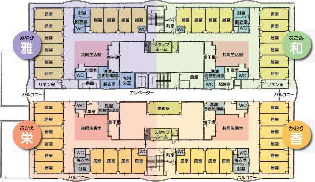 特別養護老人ホーム　松寿苑　3F